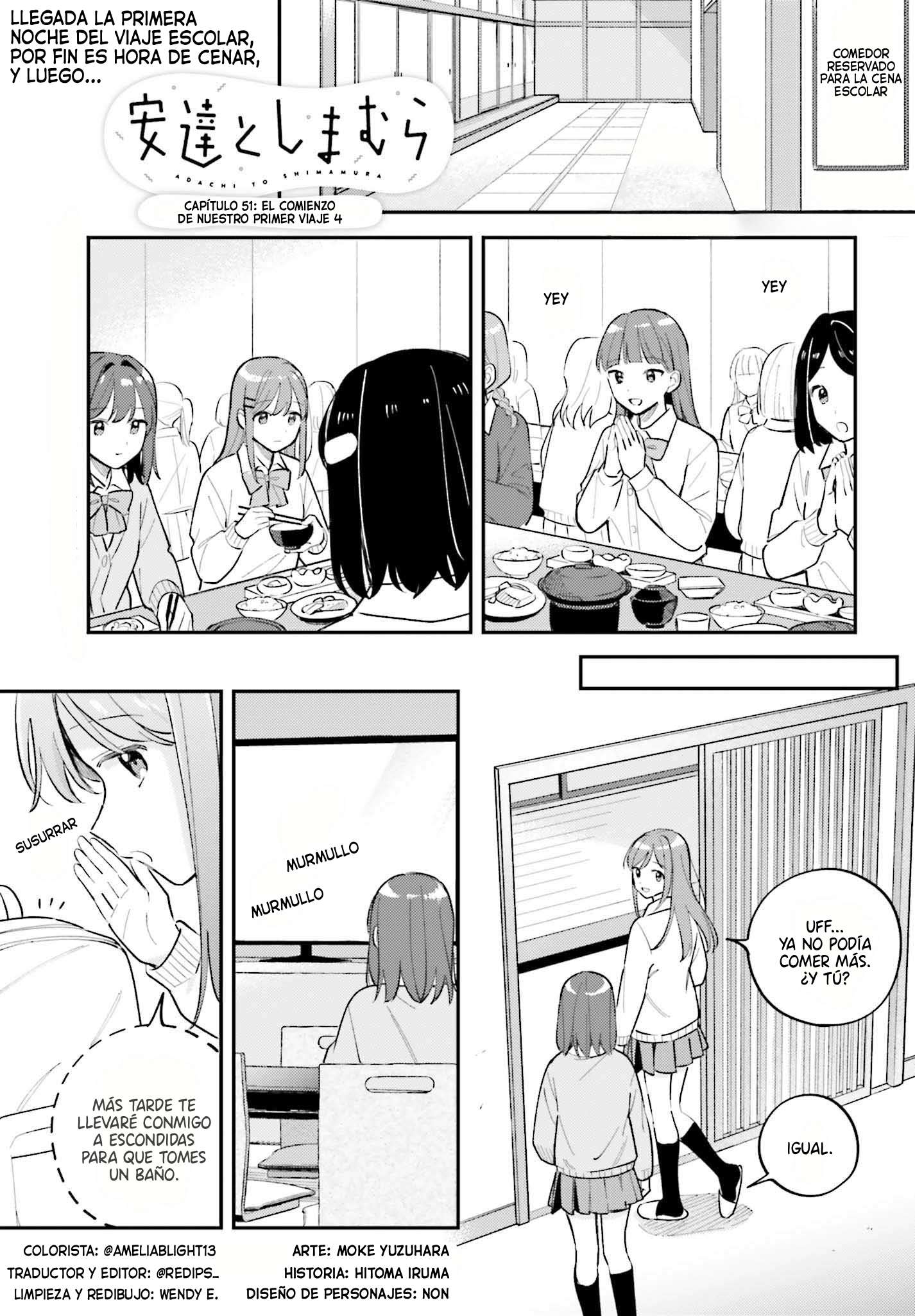 Adachi To Shimamura Capítulo 51 - página 1