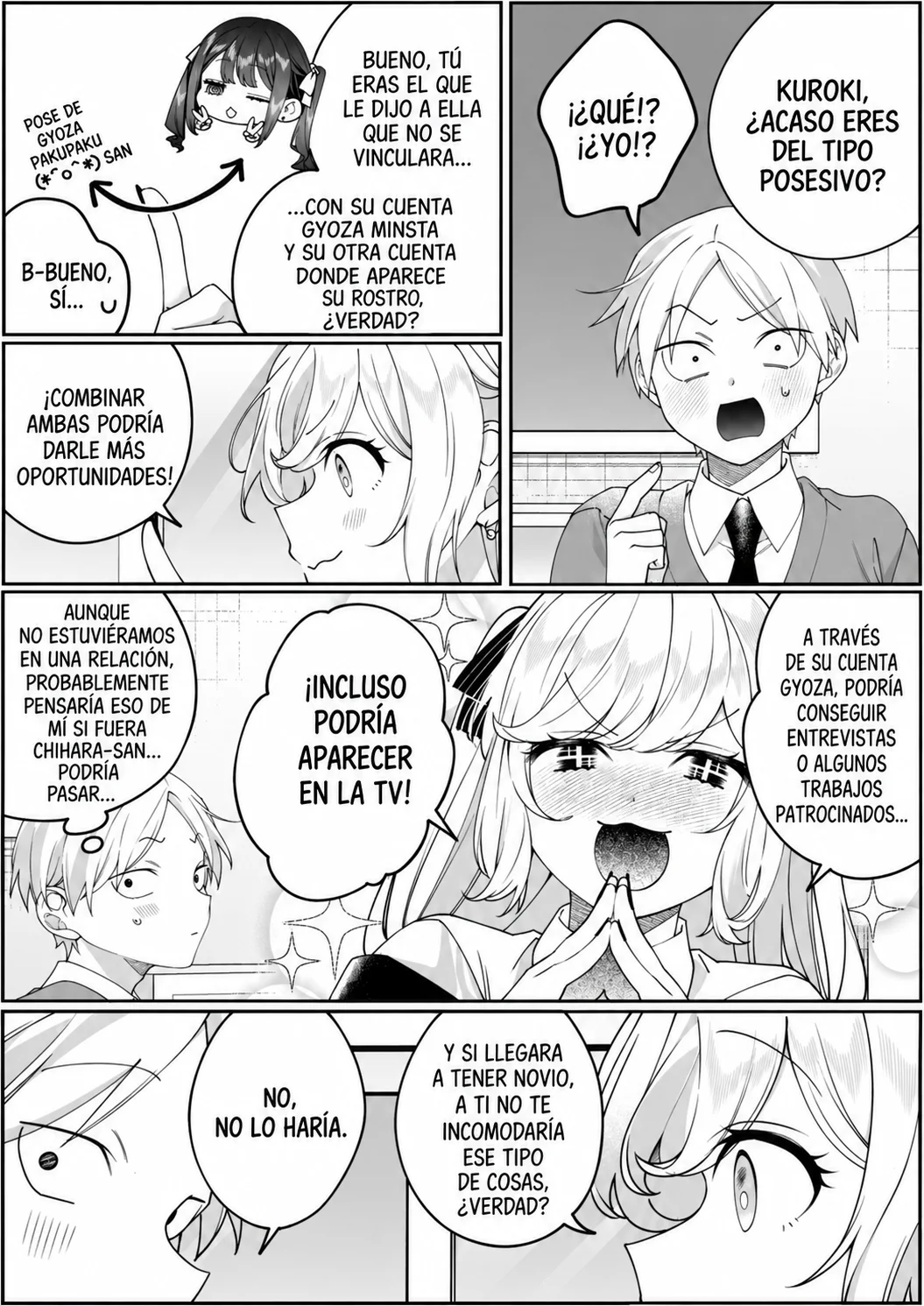 Jirai Nandesu ka? Chihara-san Capítulo 105 - página 3