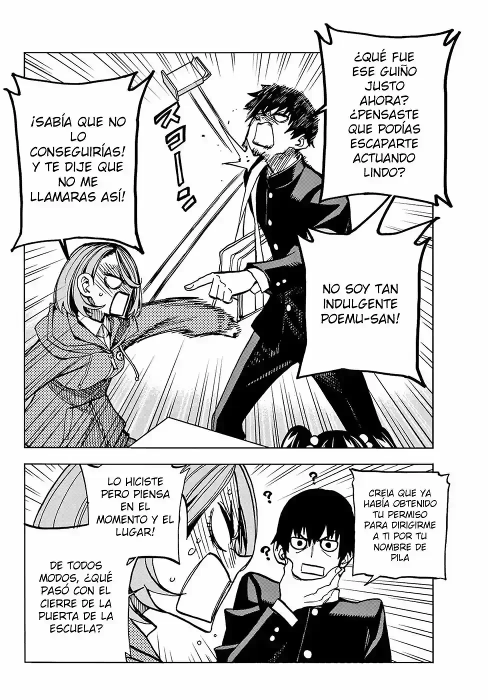 Ponkotsu Fuukiiin to Skaato take ga Futekisetsu na JK no Hanashi Capítulo 3 - página 6