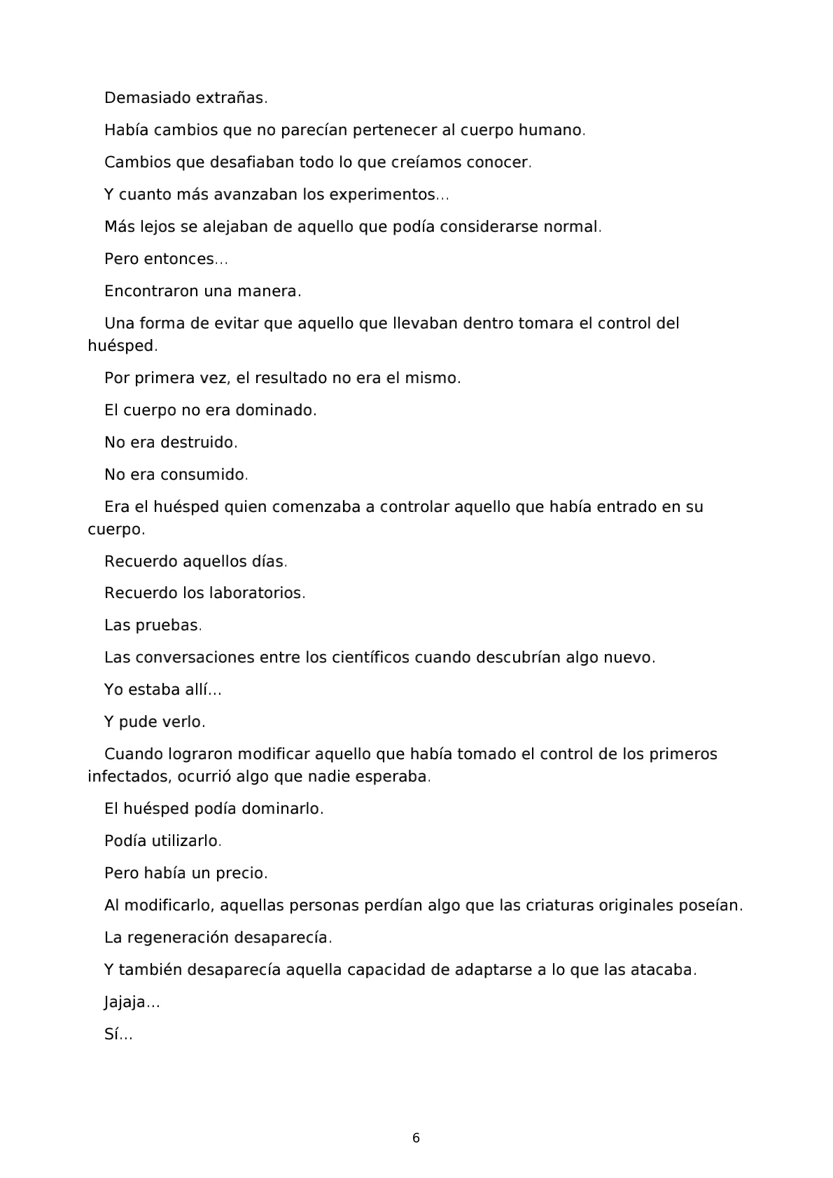 El mundo bajo su sombra Capítulo 0.1 - página 6