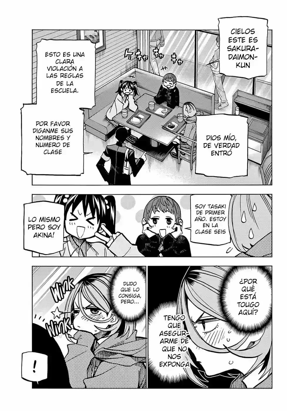 Ponkotsu Fuukiiin to Skaato take ga Futekisetsu na JK no Hanashi Capítulo 3 - página 5