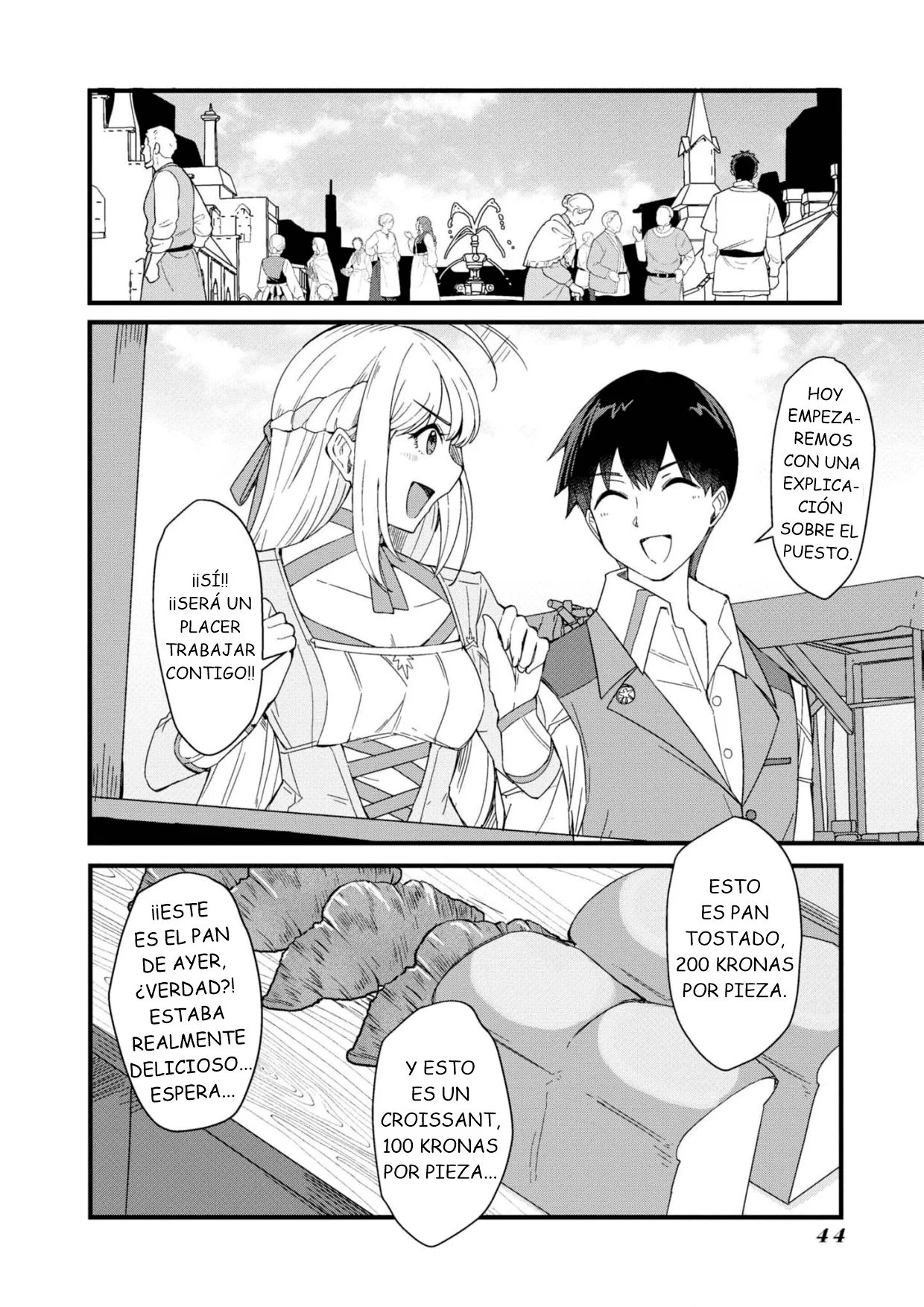 Shokuryou Seisei Skill wo Te ni Ireta node, Isekai de Shoukai wo Tachi Ageyou to Omoimasu Capítulo 3 - página 9