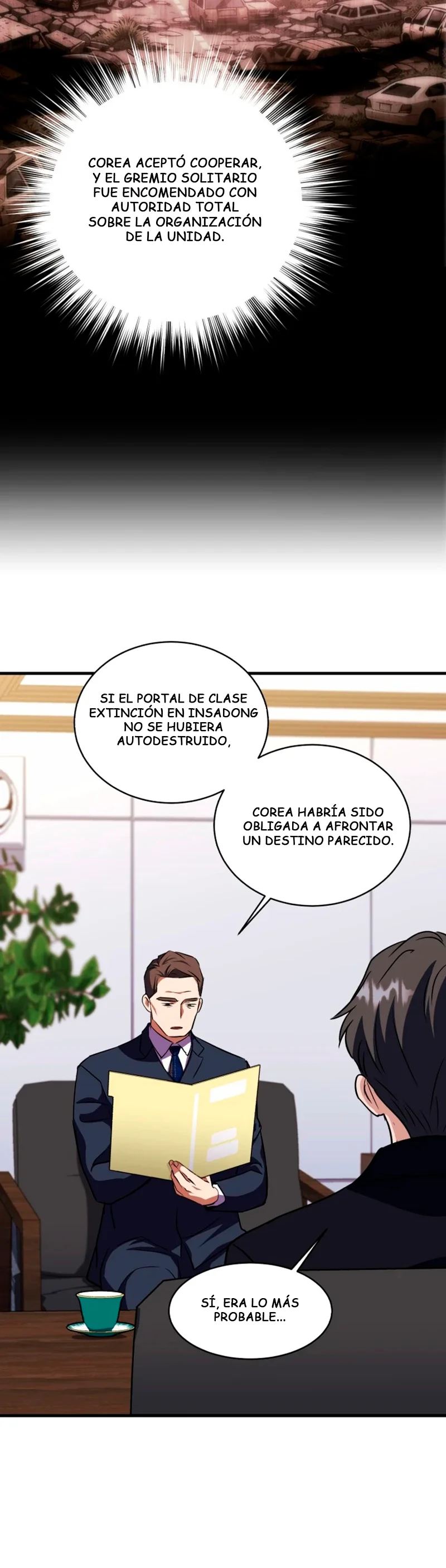 Incluso un ser supremo es papá por primera vez Capítulo 42 - página 34