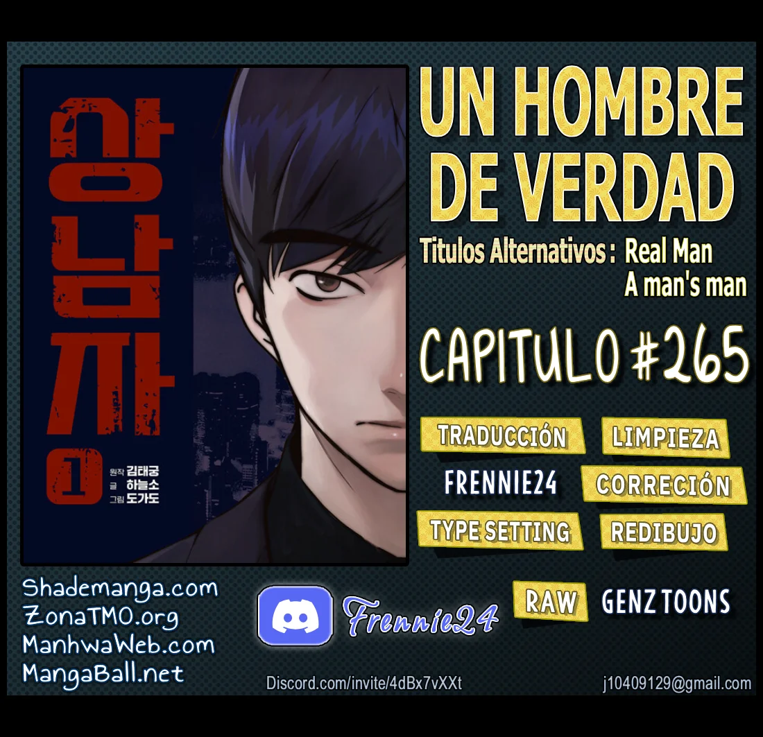 Hombre de Verdad Capítulo 265 - página 1