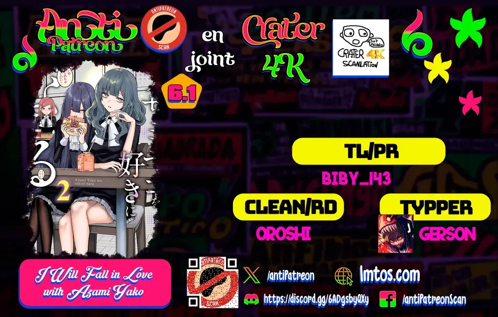 I will fall in love with Azami Yako Capítulo 6.1 - página 1