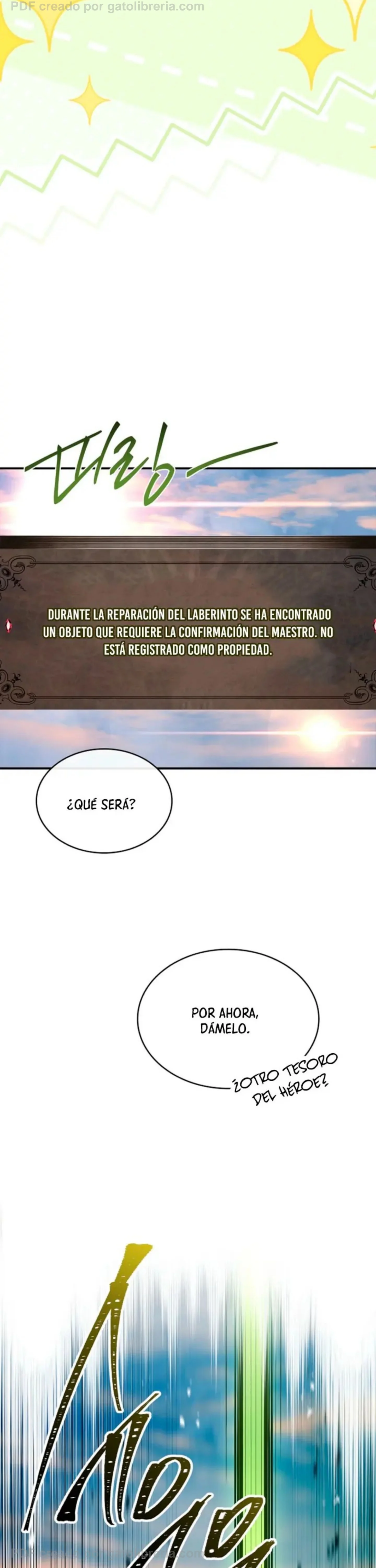 No me interesa ser el sucesor; mejor me dedicaré a sanar. Capítulo 26 - página 49
