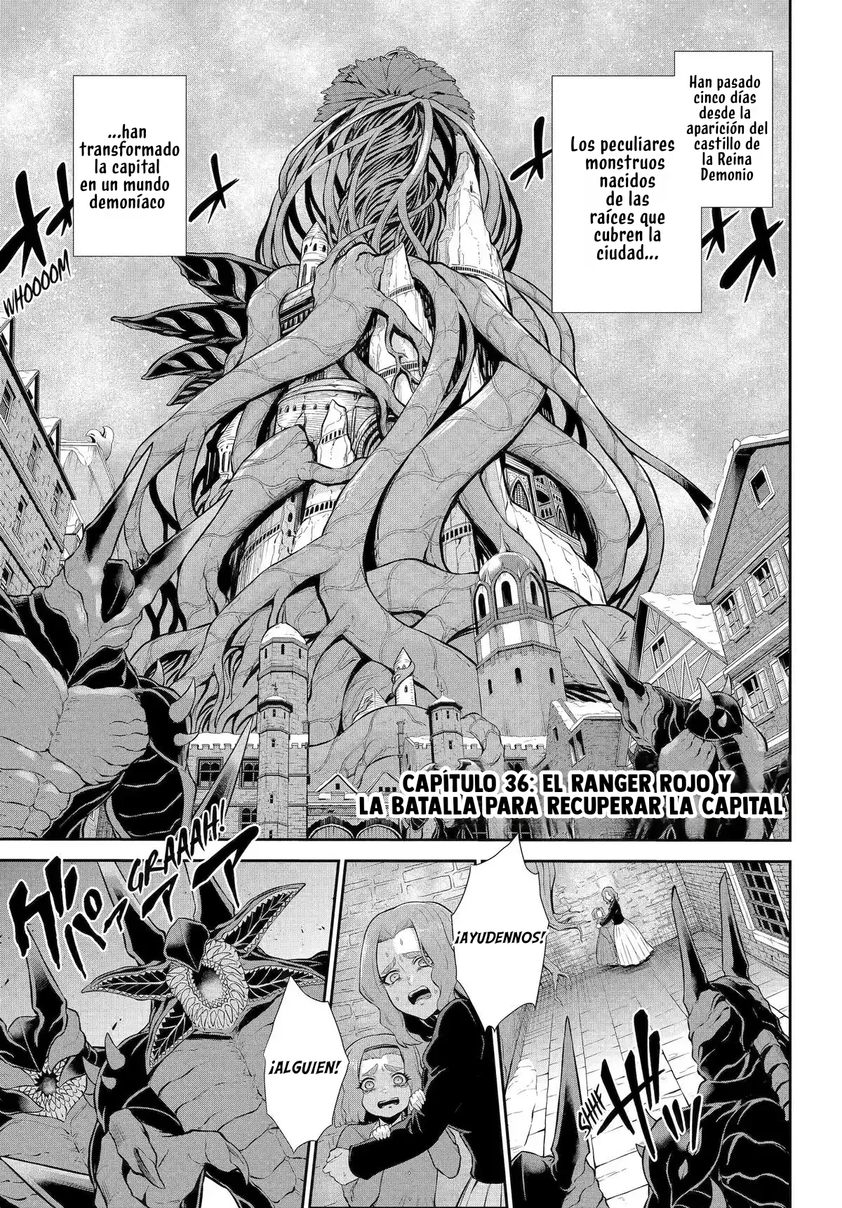 Sentai Red: Isekai de Boukensha ni Naru Capítulo 36 - página 4