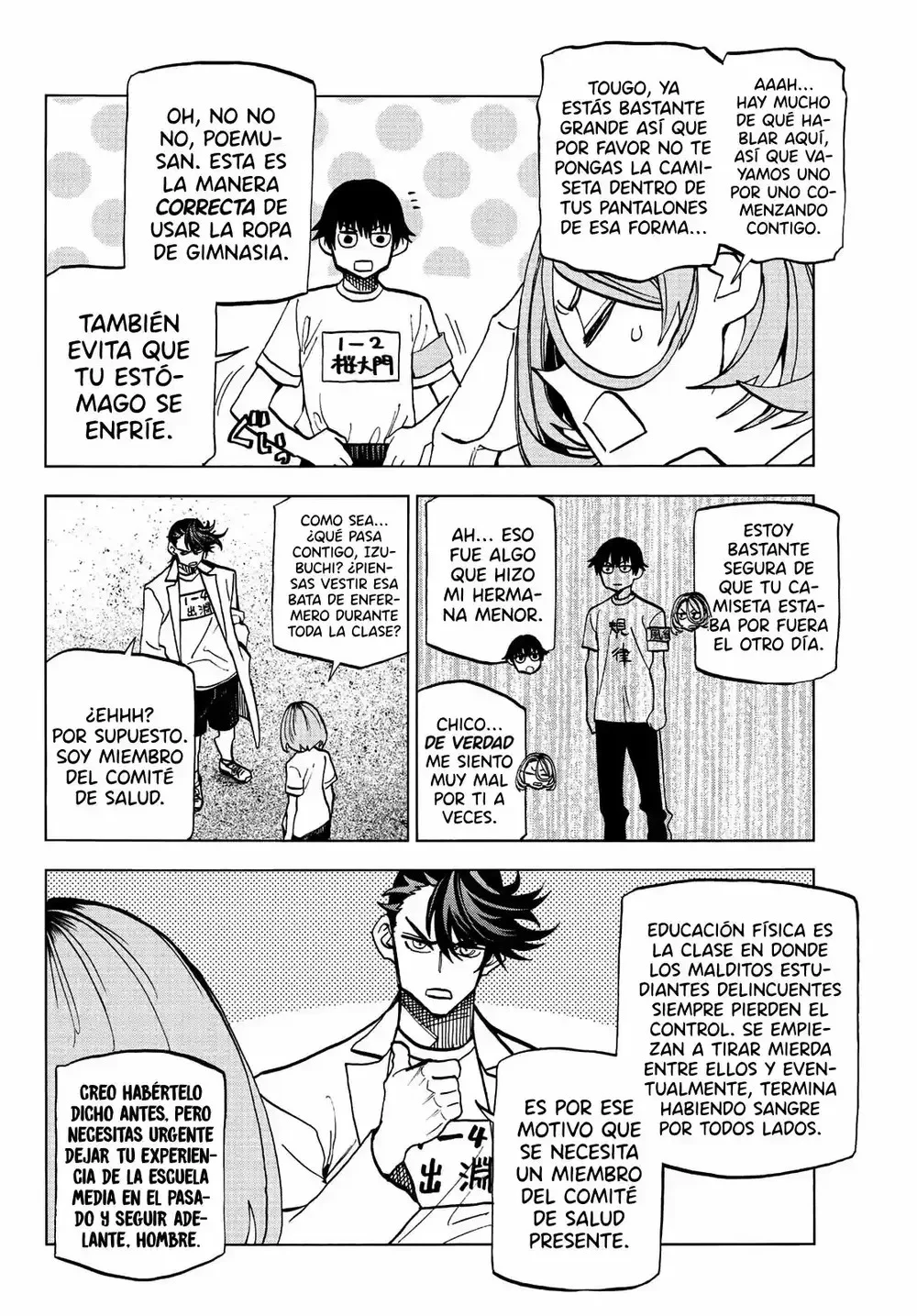 Ponkotsu Fuukiiin to Skaato take ga Futekisetsu na JK no Hanashi Capítulo 14 - página 8
