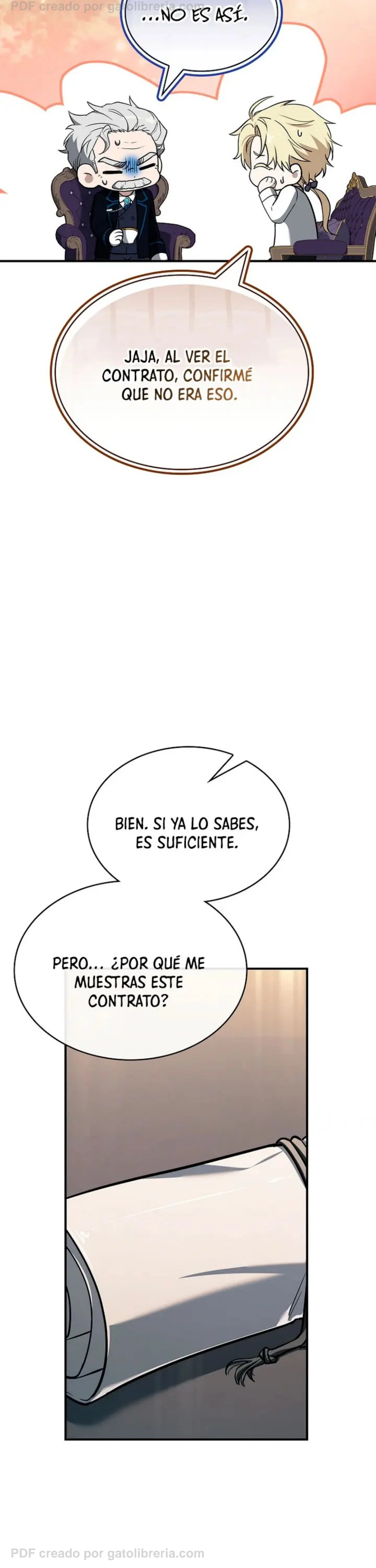 No me interesa ser el sucesor; mejor me dedicaré a sanar. Capítulo 27 - página 49