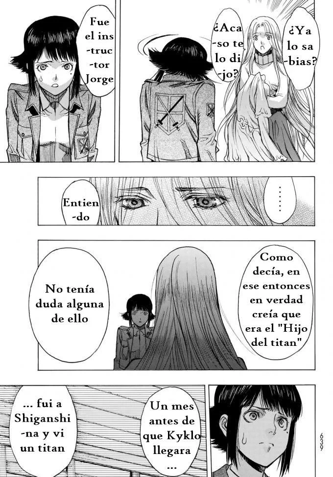 Shingeki no Kyojin: Antes de la Caída Capítulo 52 - página 23