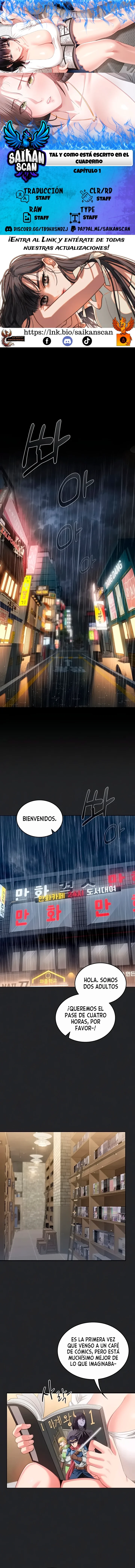 Tal y Como Esta Escrito En El Cuaderno Obsceno Capítulo 1 - página 1