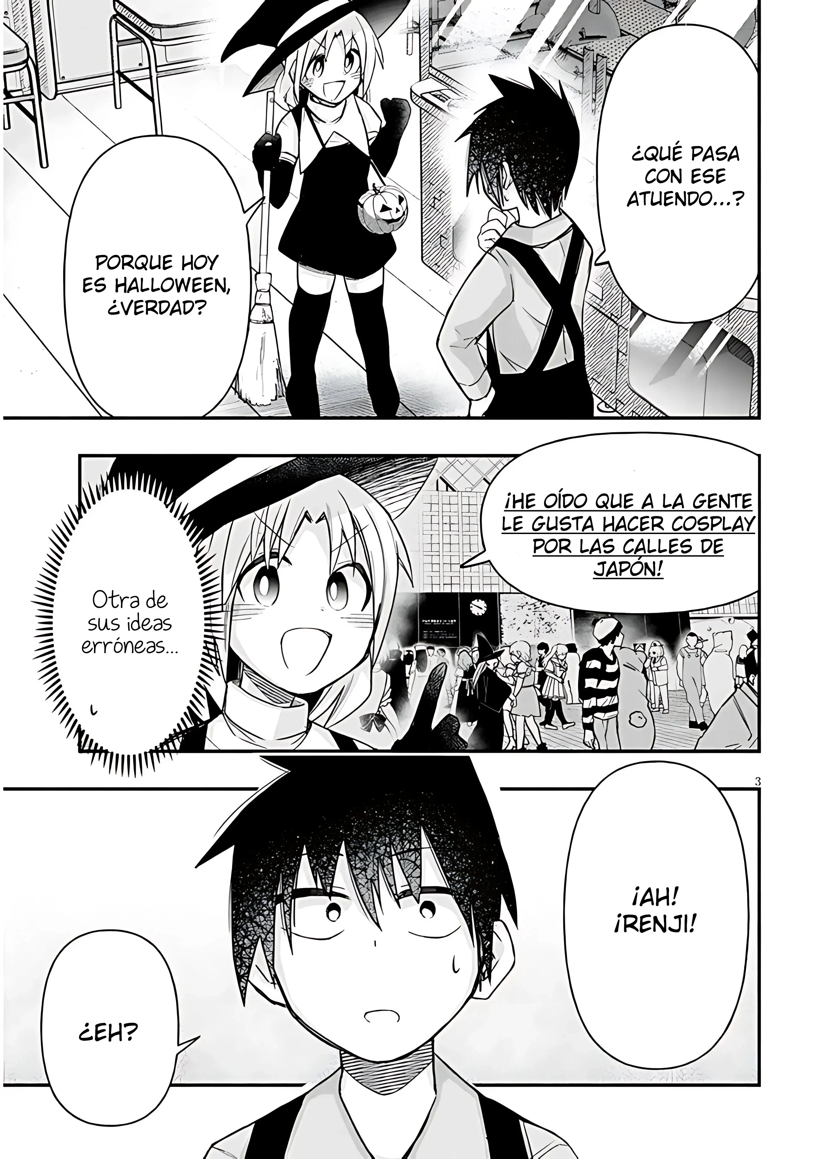 Geesen Shoujo to Ibunka Kouryuu Capítulo 63 - página 4