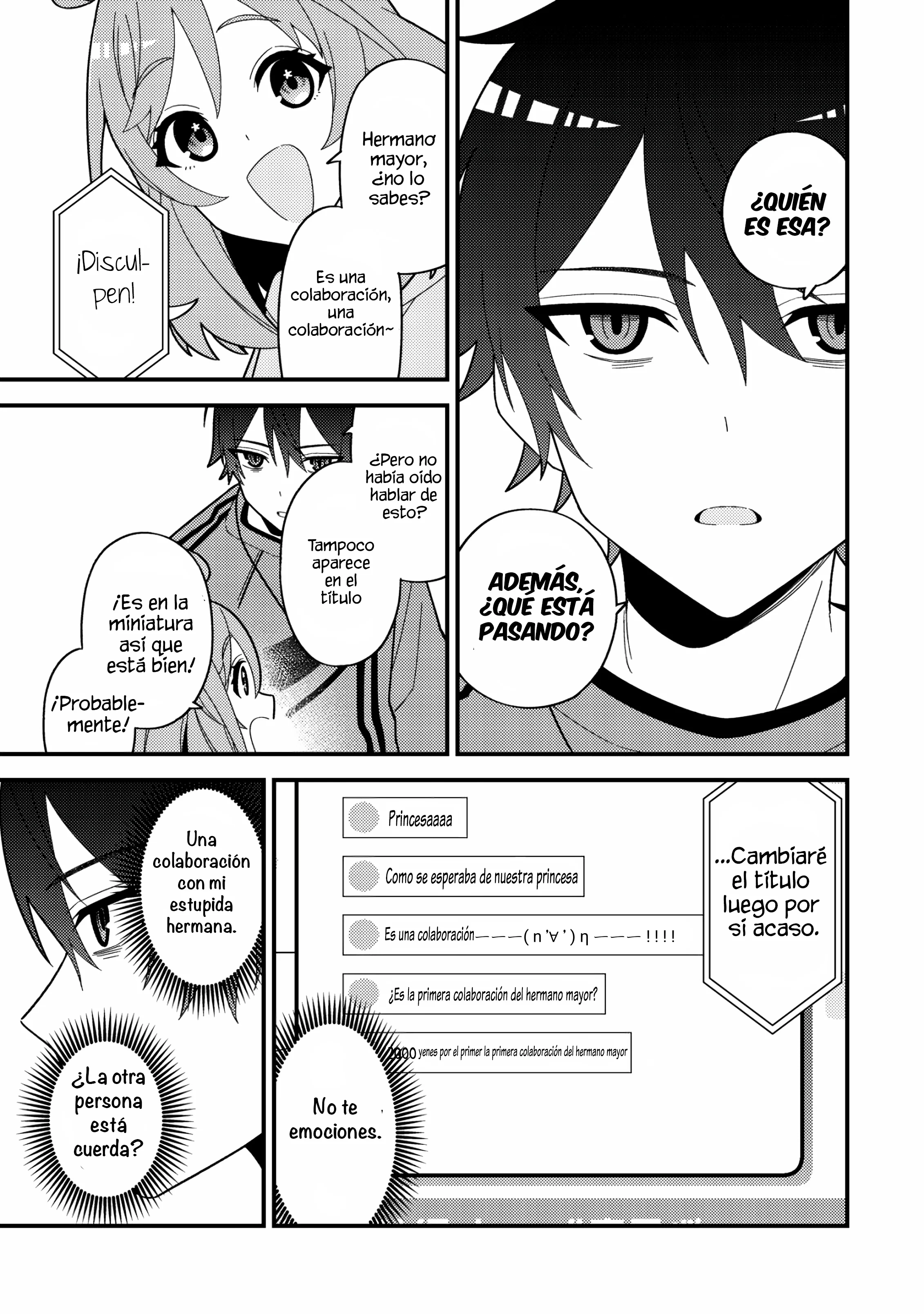 Imouto no Haishin ni Hairikondara VTuber Atsukai Sareta Ken Capítulo 3 - página 11