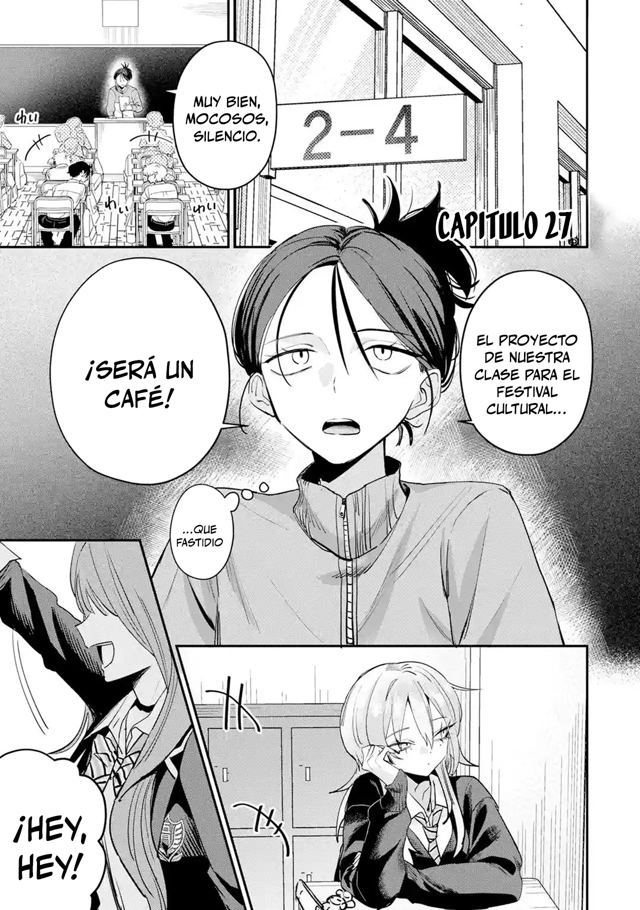 Haimiya-senpai wa Kowakute Kawaii Capítulo 27.01 - página 1