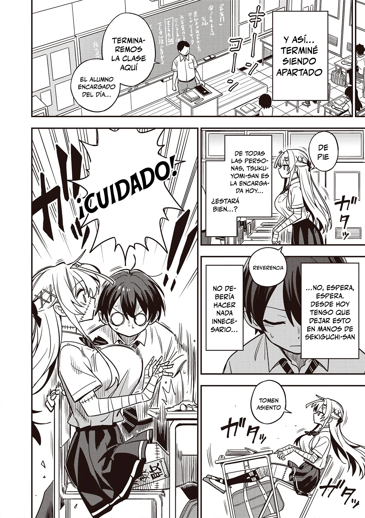 Undead-san no Bukiyou na Seishun Capítulo 6 - página 16