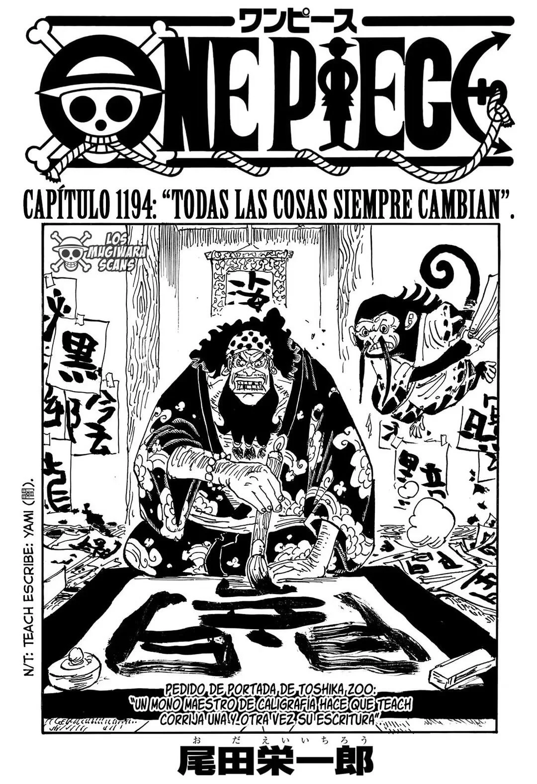 One Piece Capítulo 1194 - página 2