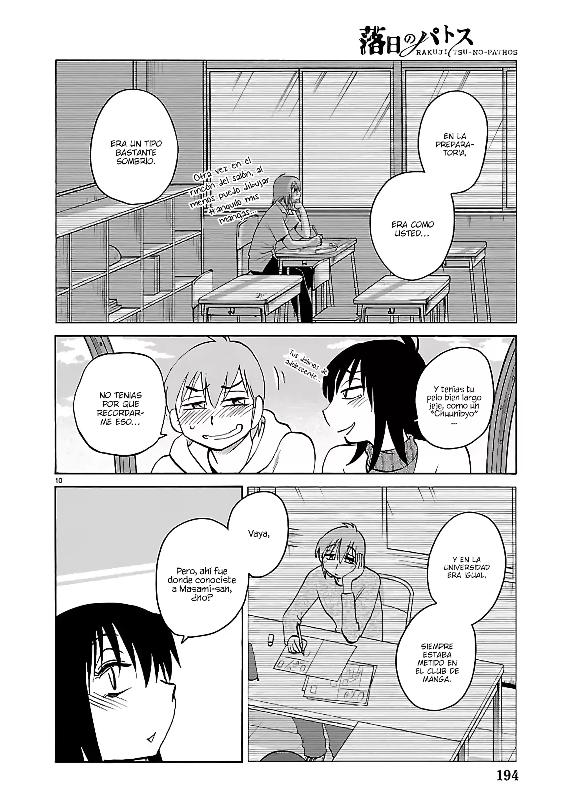 Rakujitsu no Pathos Capítulo 133 - página 11