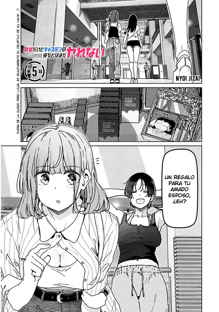 Shinkon Dakedo Kyaputen no Kanojo to wa Mada Yarenai Capítulo 5 - página 2