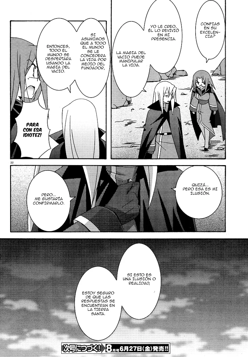 Zero No Tsukaima Capítulo 24 - página 32