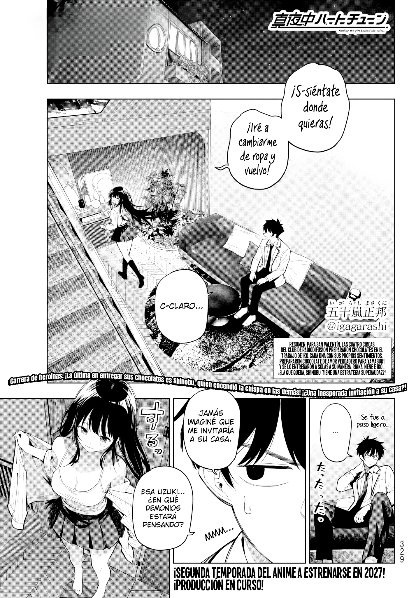 Mayonaka Heart Tune Capítulo 131 - página 3