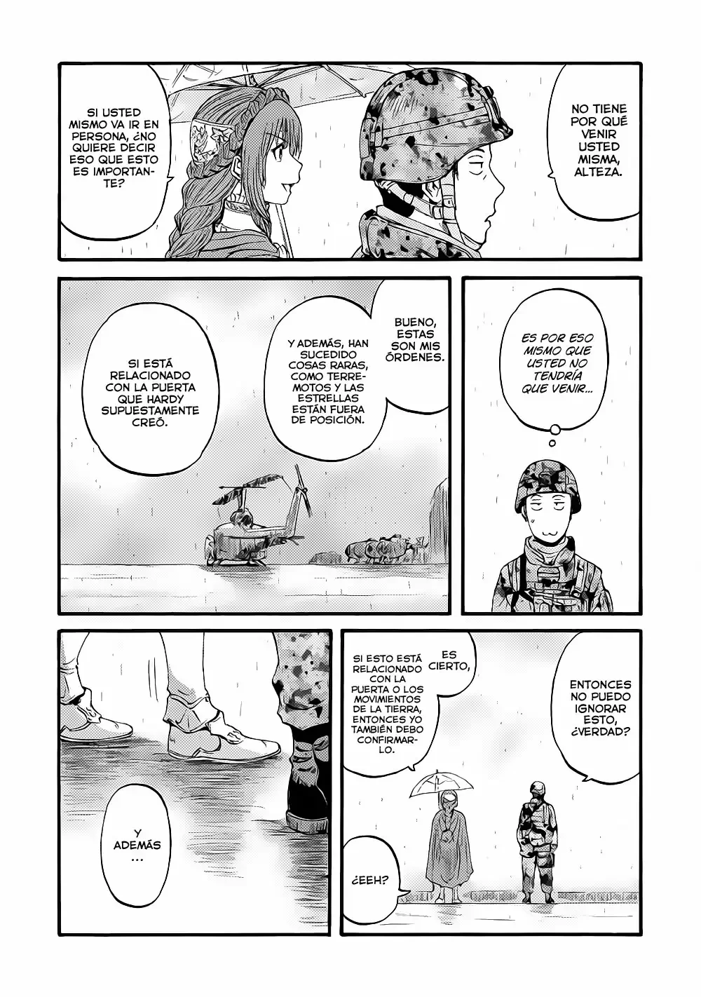 Gate: ¡Así lucharon allí las Fuerzas de Autodefensa de Japón! Capítulo 92 - página 6
