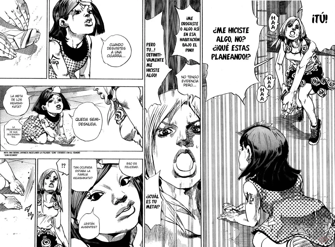 JoJo's Bizarre Adventure - Parte 8: JoJolion Capítulo 24 - página 42