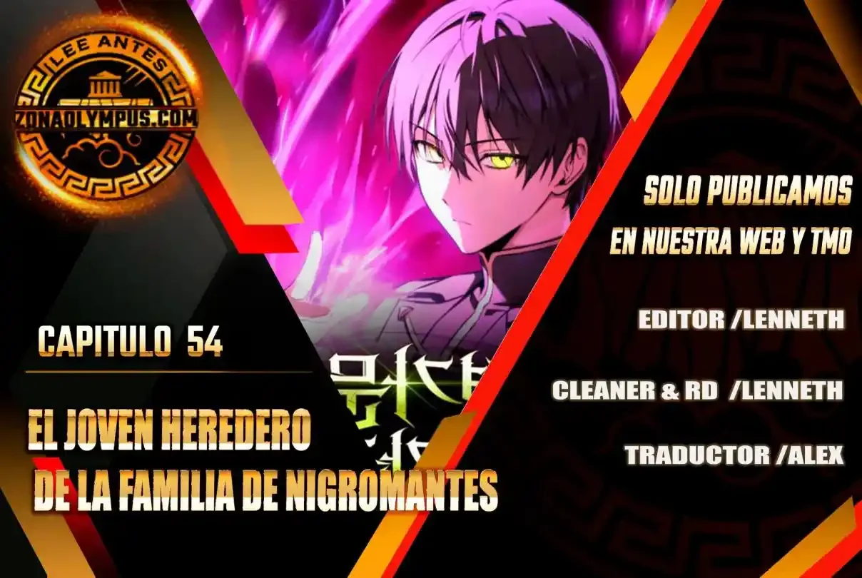 El Joven Heredero de la Familia de Nigromantes Capítulo 54 - página 1