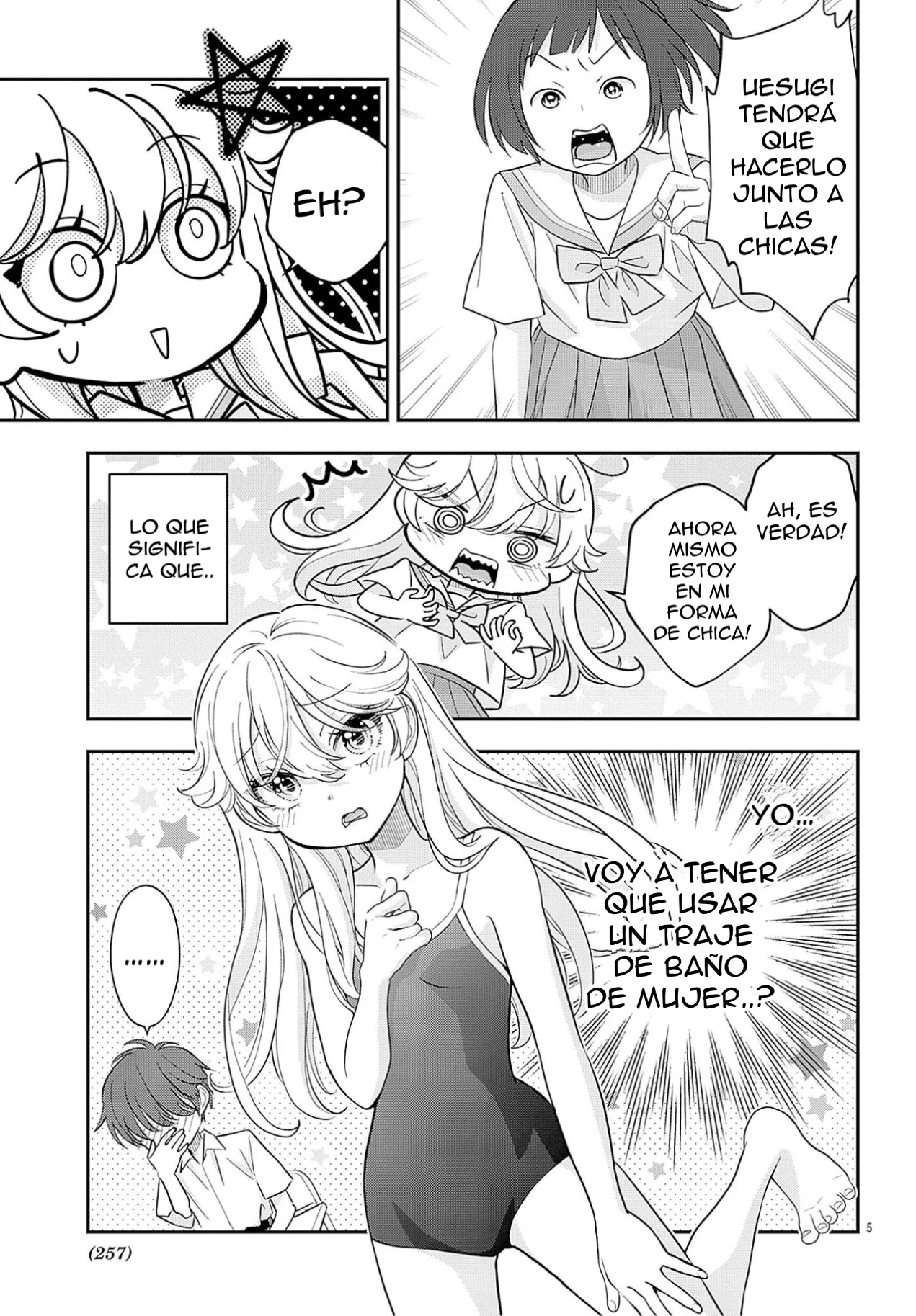 Uesugi Kun Wa Onnanoko Wo Yametai Capítulo 34.5 - página 7