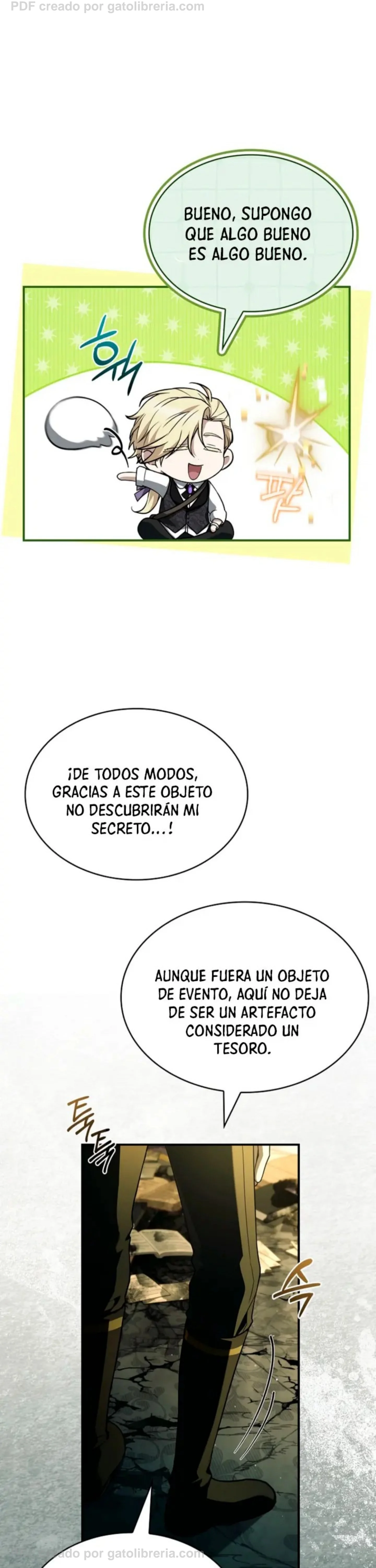 No me interesa ser el sucesor; mejor me dedicaré a sanar. Capítulo 22 - página 17