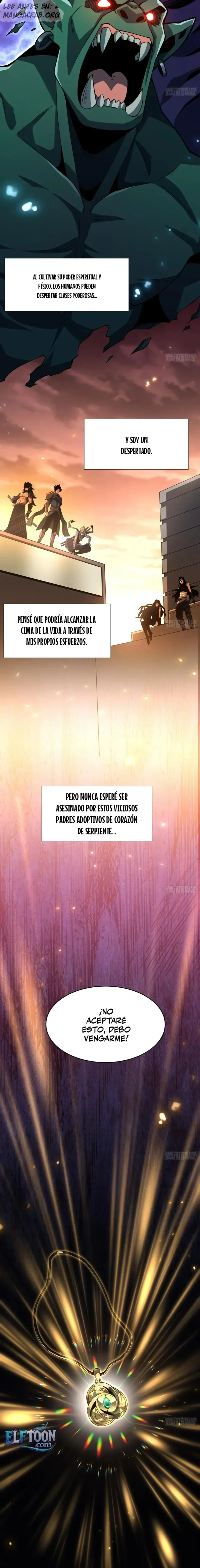 Mis ataques básicos invocan a los no muertos: Yo, el Guardabosques Oscuro, soy la verdadera calamidad. Capítulo 1 - página 7