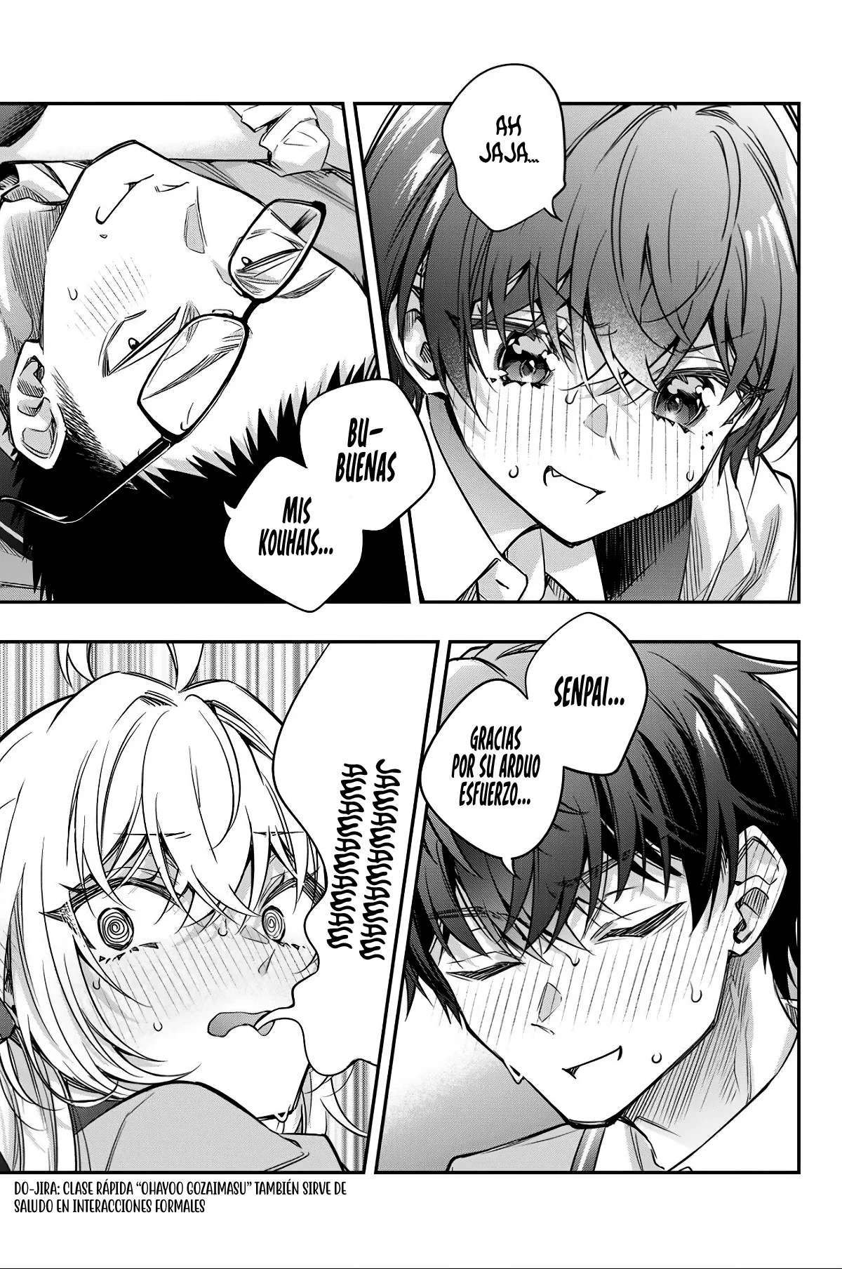 Alya-san, quien se sienta a mi lado, a veces susurra cosas dulces en ruso. Capítulo 72 - página 8