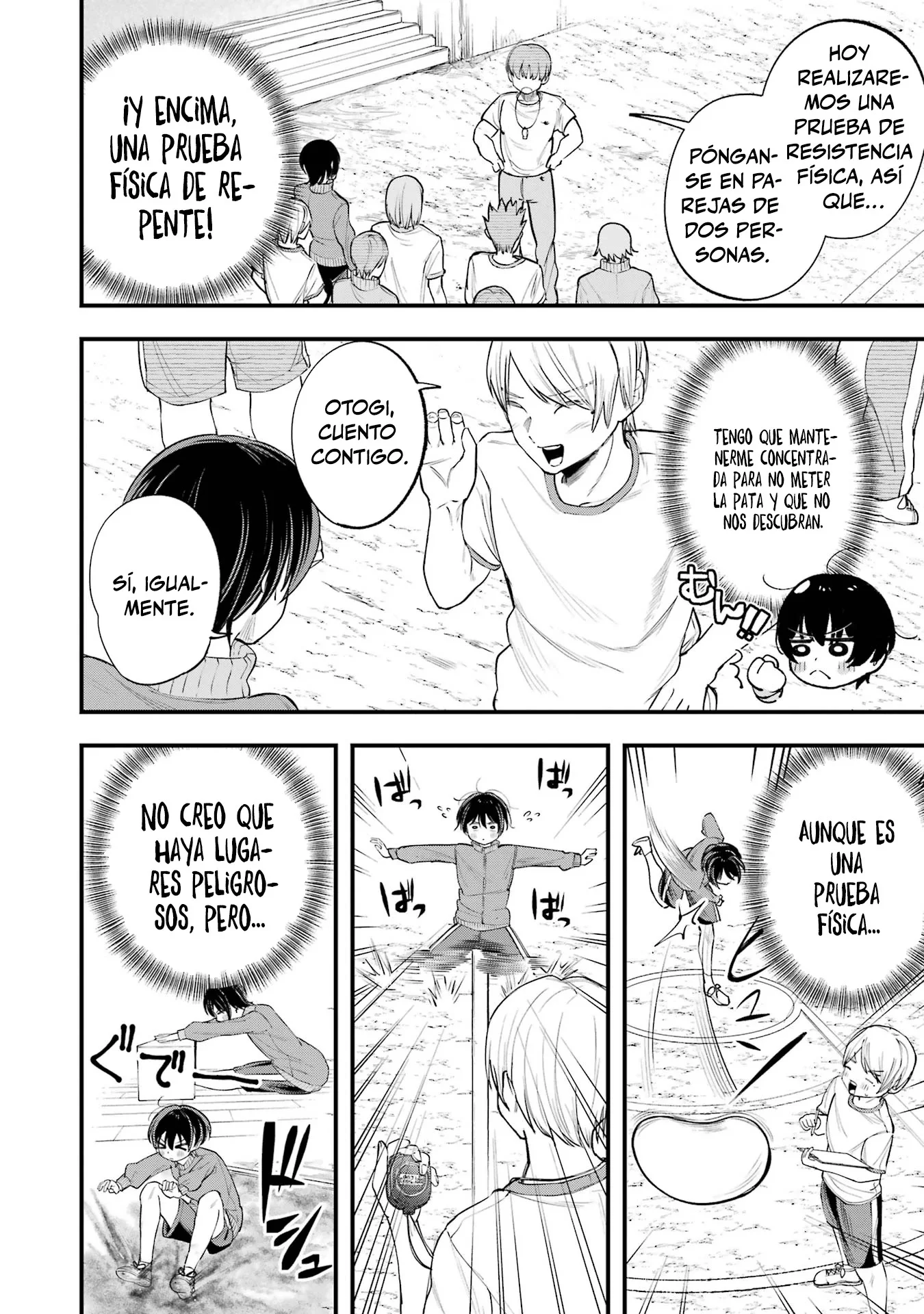 La historia de una chica tomboy que habla obscenamente en una escuela de varones Capítulo 3 - página 2
