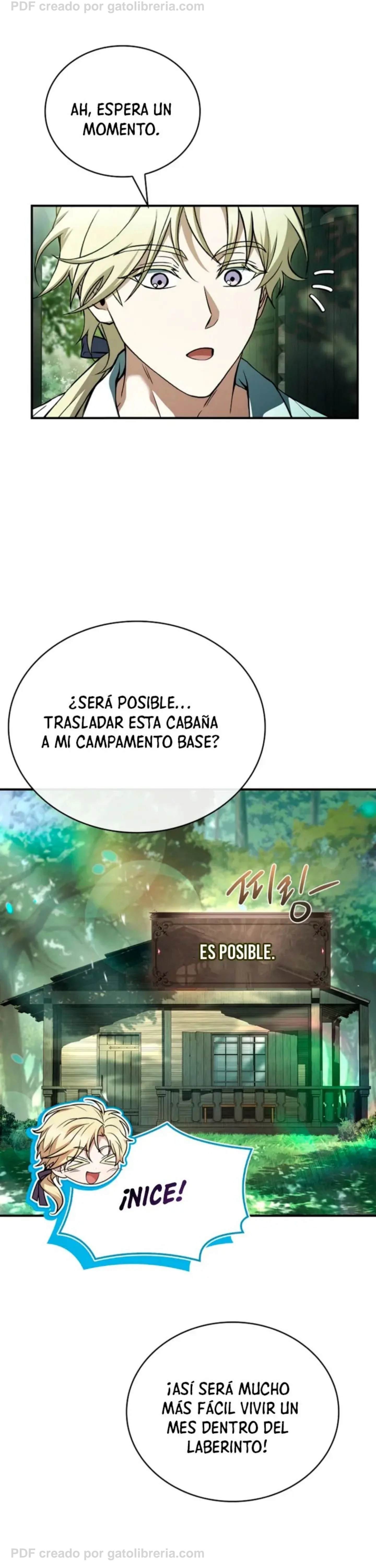 No me interesa ser el sucesor; mejor me dedicaré a sanar. Capítulo 24 - página 37