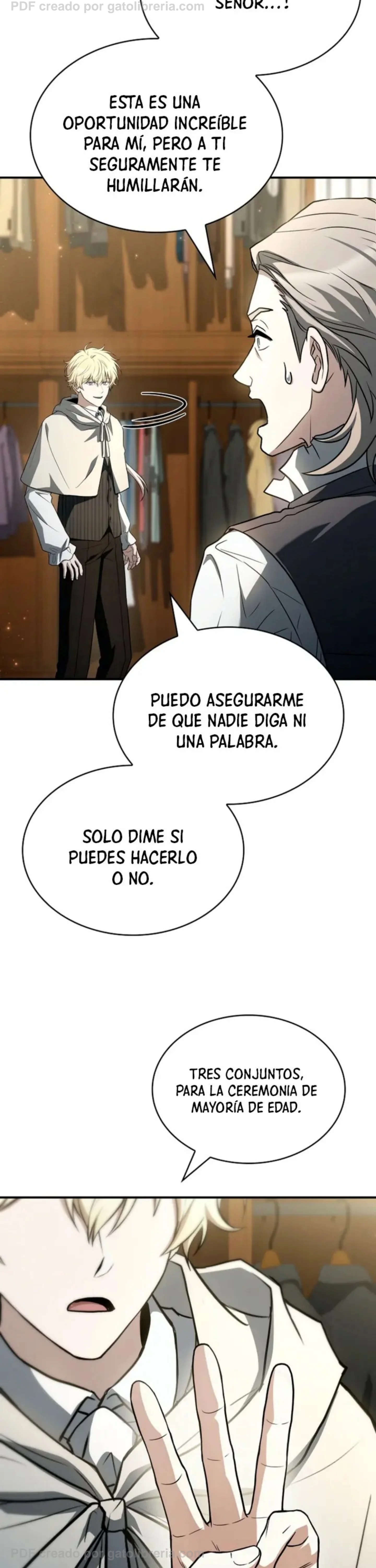 No me interesa ser el sucesor; mejor me dedicaré a sanar. Capítulo 15 - página 4