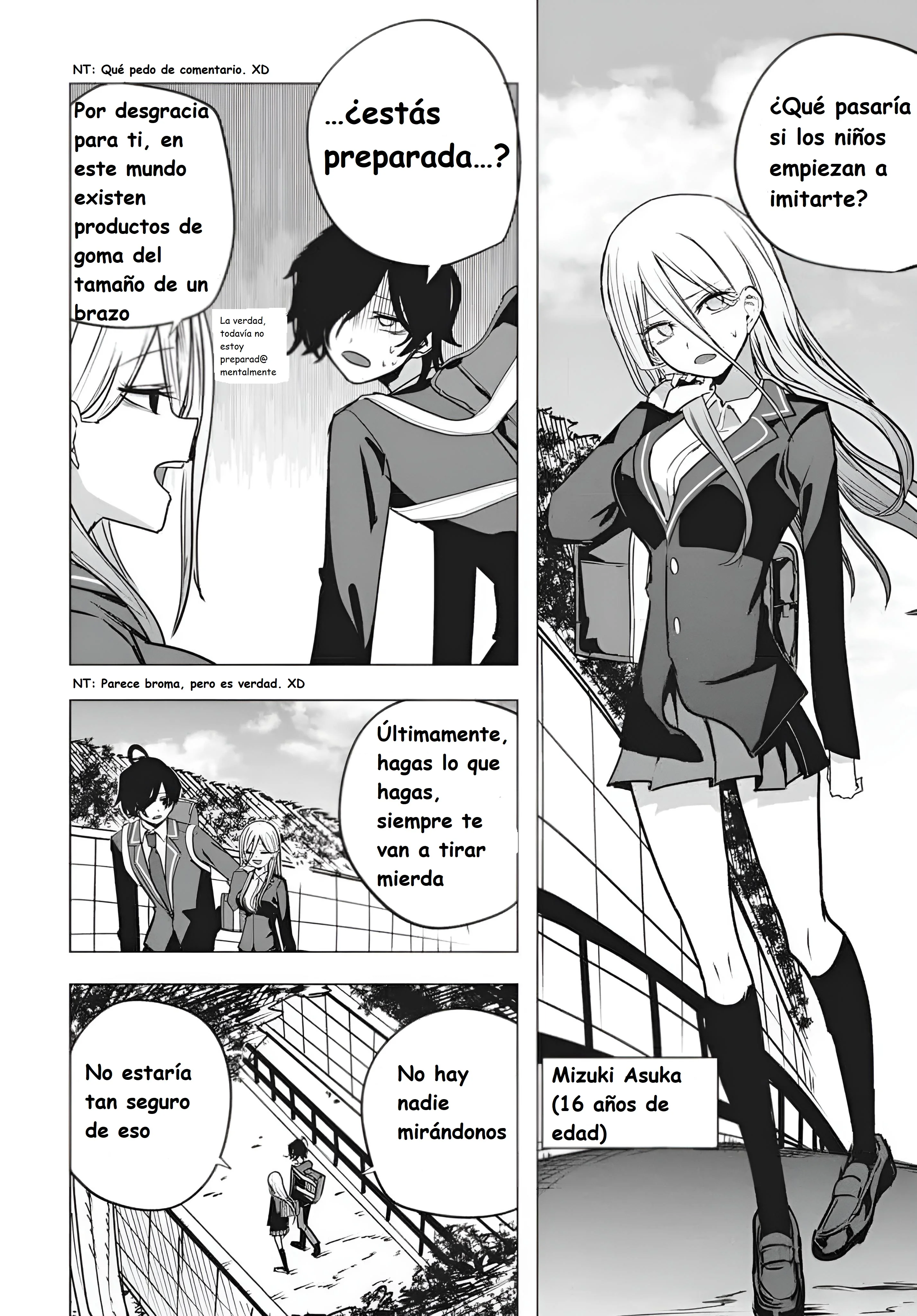 Mizuki-senpai Es Una Adivinadora De Amor Capítulo 54 - página 2