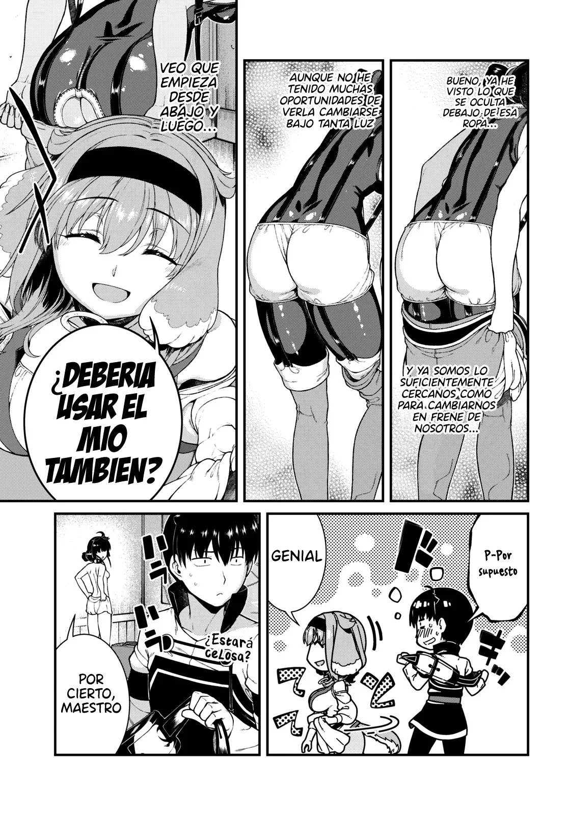 Isekai Meikyuu de Harem o Capítulo 72 - página 13