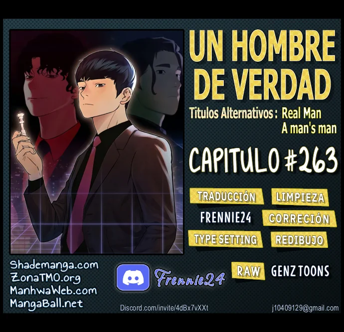 Hombre de Verdad Capítulo 263 - página 1